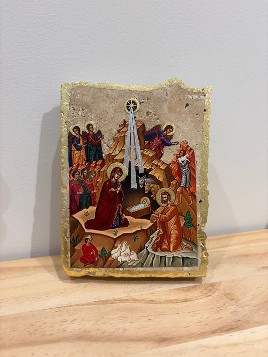 Nativity of Christ - Travertine