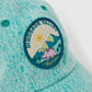 Dino Valley Denim Cap Turquoise