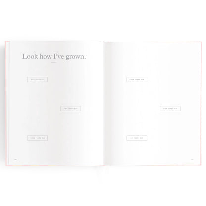 Baby Journal - Petal Stripe