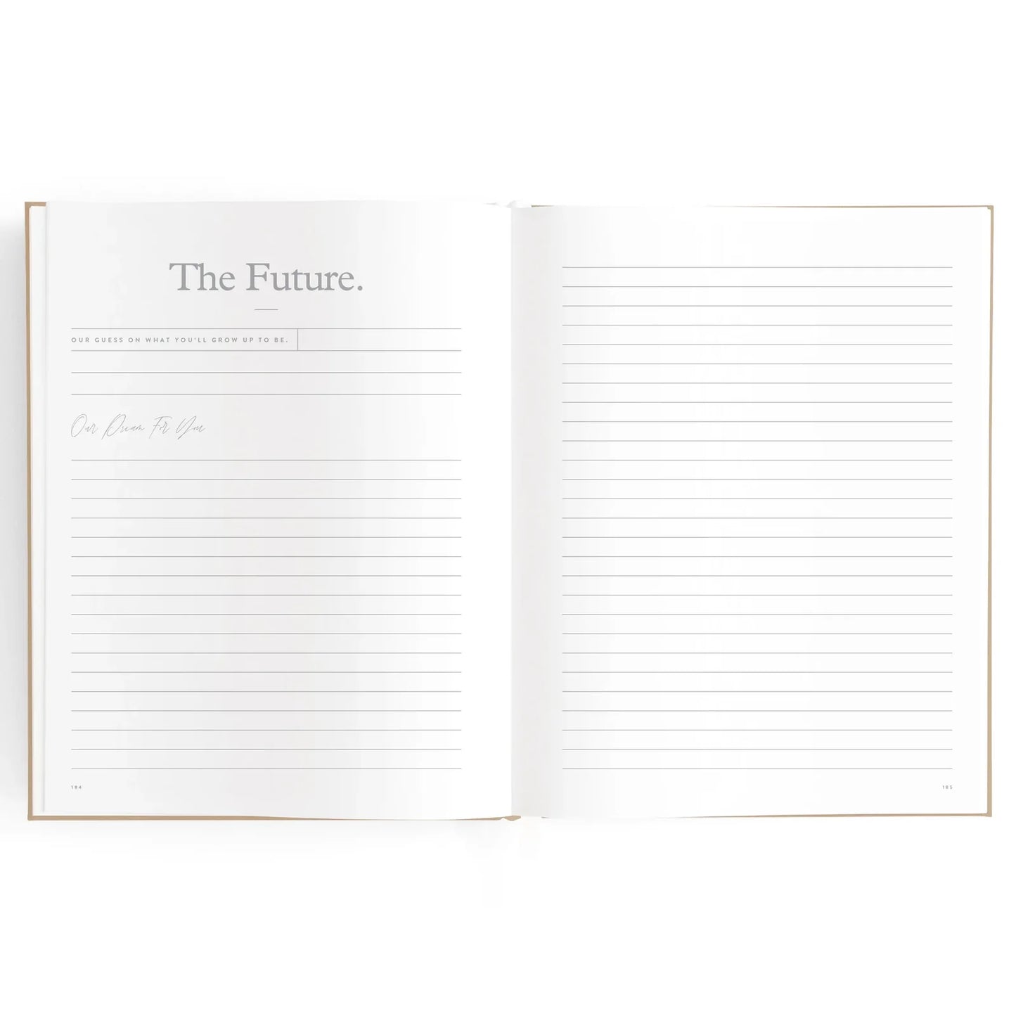 Baby Journal 3rd Edition - Biscuit