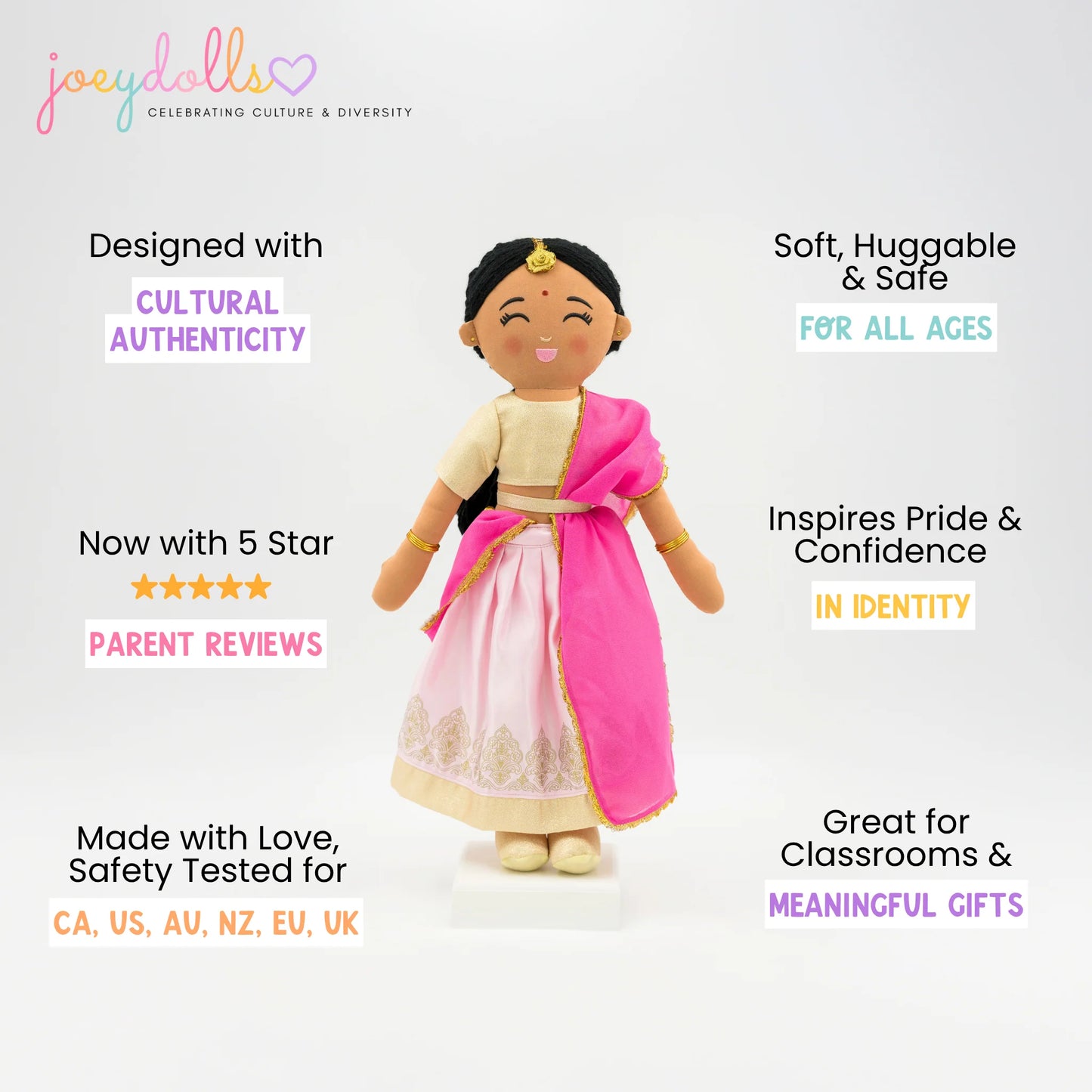 Priya - Indian Cultural Doll (coming soon)