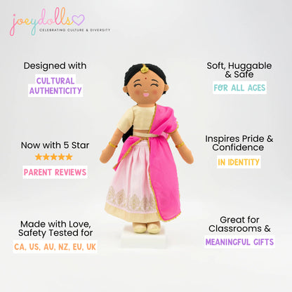Priya - Indian Cultural Doll (coming soon)