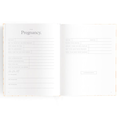 Baby Journal - Daisy Grid