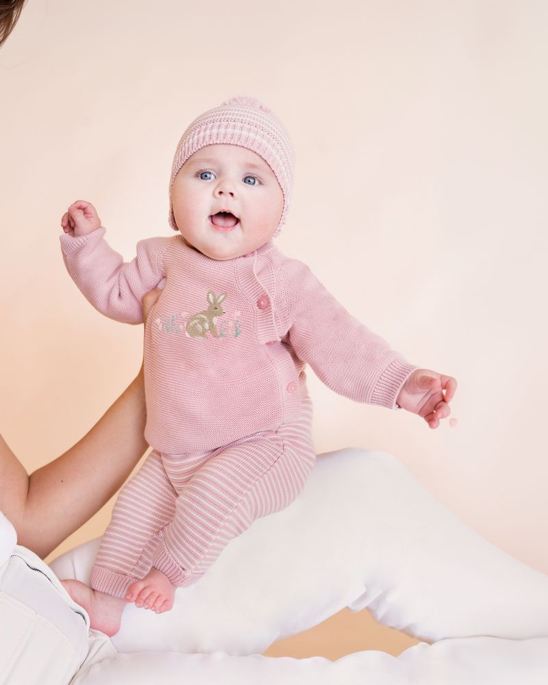 Fern Bunny Organic Knitted Jumper