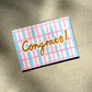 Congrats Mini Card