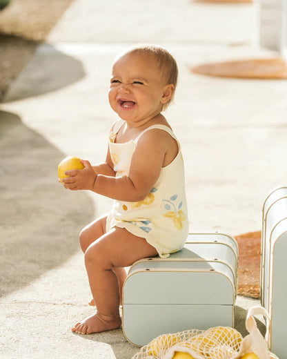 Piccolina Organic Lemon Bodysuit 000-1Y