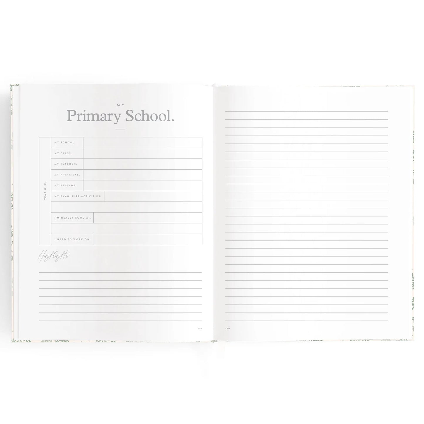 Baby Journal 3rd Edition - Cypress