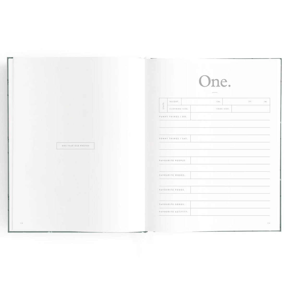 Baby Journal 3rd Edition - Pine