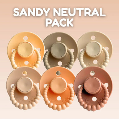 CMC Bubble Dummies 6pk Sandy Neutral