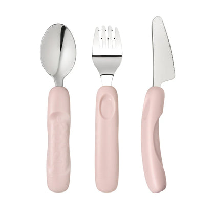 Jnr Cutlery Trio - Blush