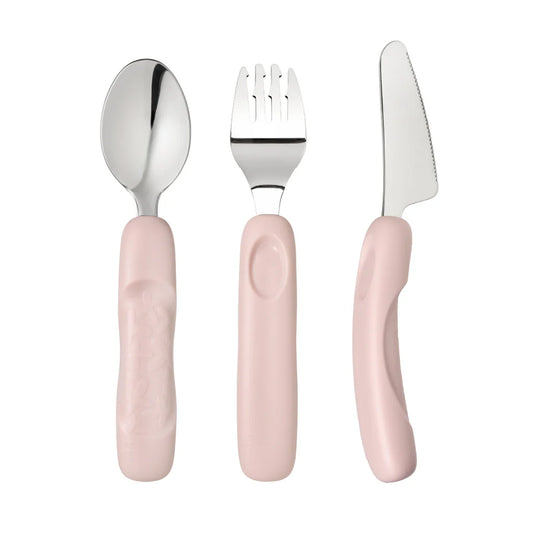 Jnr Cutlery Trio - Blush