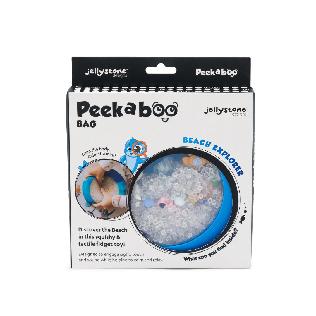 Peekaboo Sensory Bag - Beach