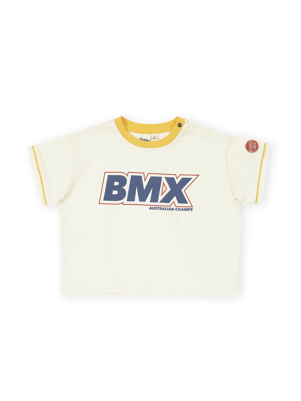 BMX Oversized Antique White T-Shirt