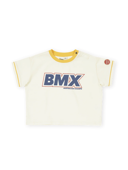 BMX Oversized Antique White T-Shirt