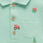 Christmas Polo Growsuit