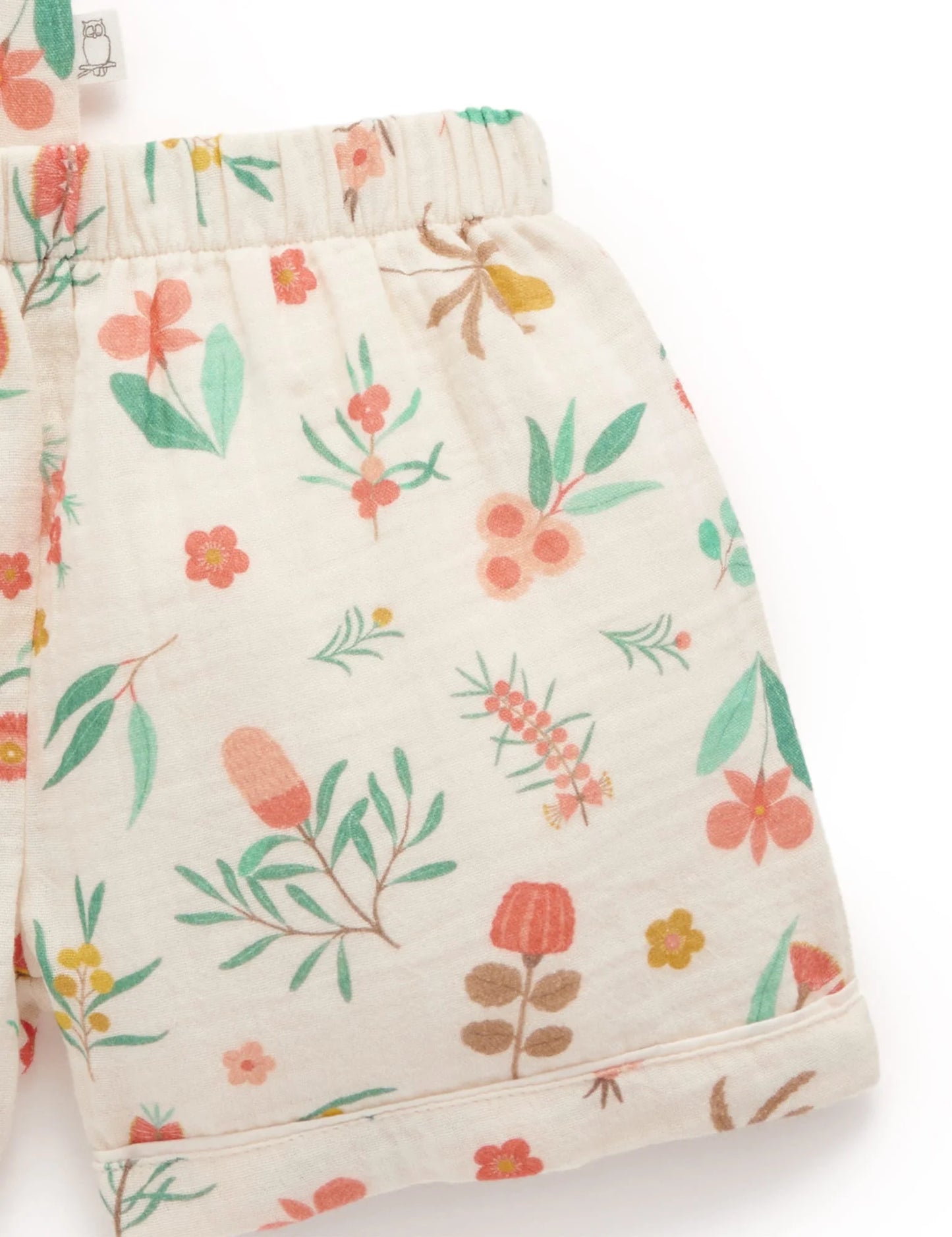 Outback Floral Short Crinkle PJ Set