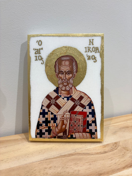 St. Nicholas - White Marble