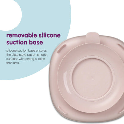 2 in 1 Suction Plate - Blush