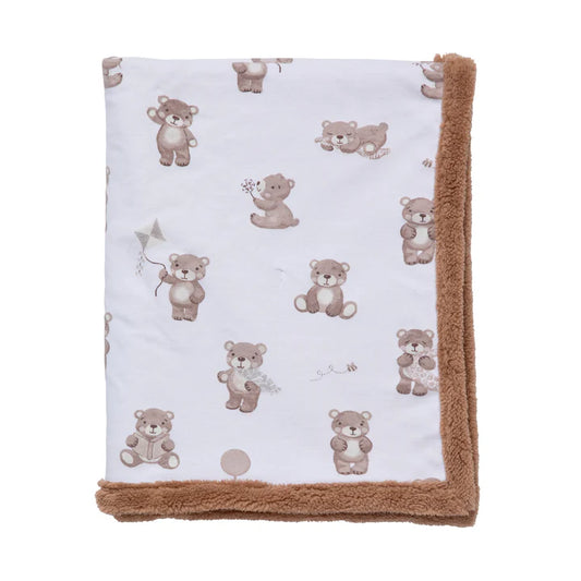 Sherpa Blanket - Cuddly Bears