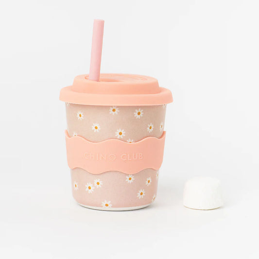 Pink Daisy Kids Keep Cup 240ml