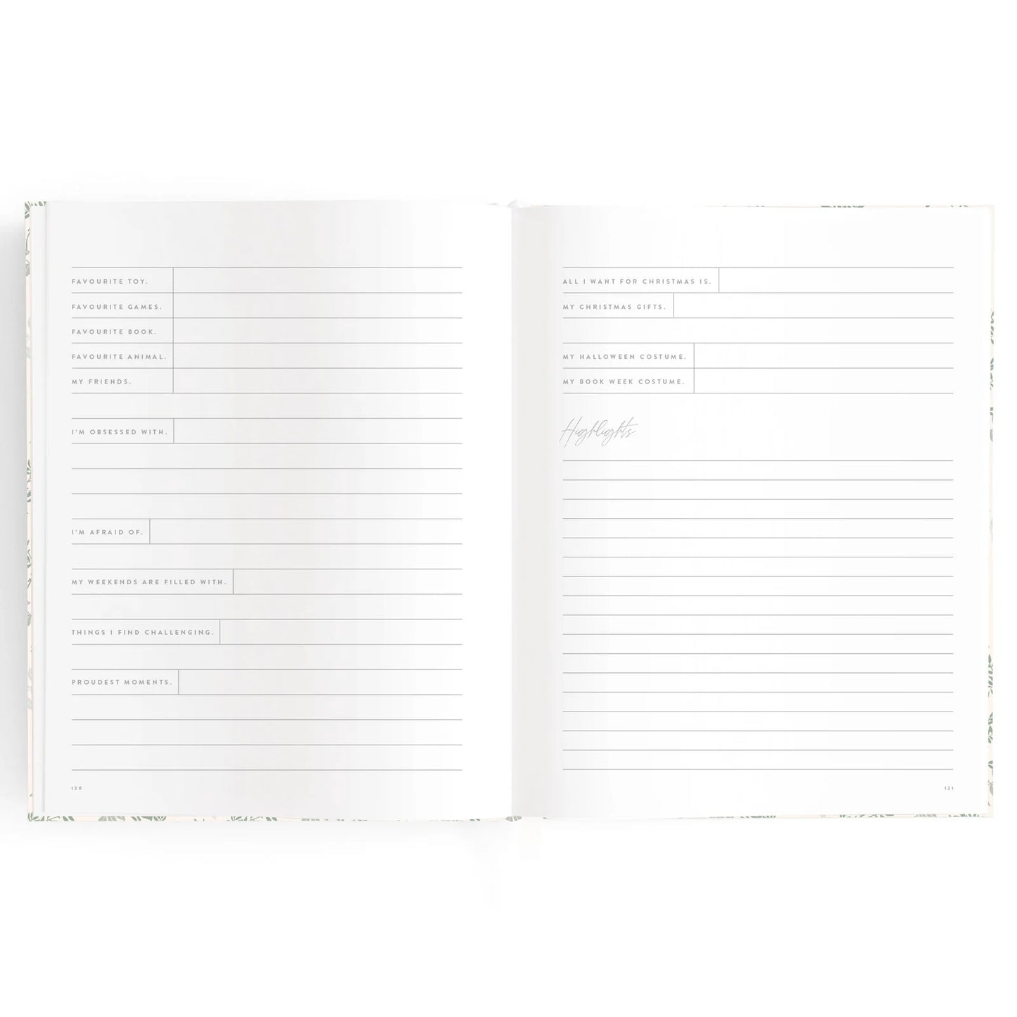 Baby Journal 3rd Edition - Cypress