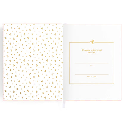 Baby Journal - Petal Stripe