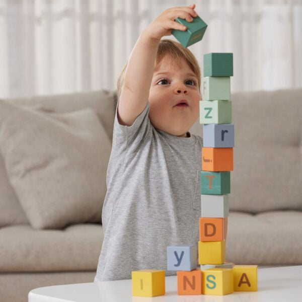 Wooden Alphabet Block Set