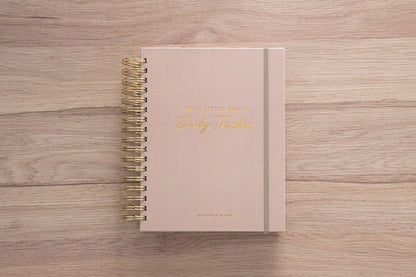 Your Little One’s Daily Tracker - Beige & Gold