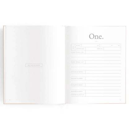 Baby Journal 3rd Edition - Rose