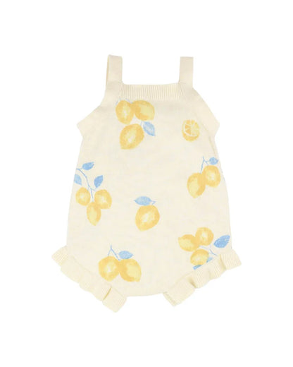 Piccolina Organic Lemon Bodysuit 000-1Y