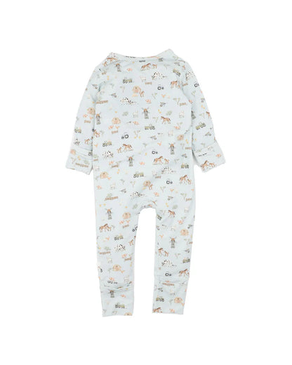 EcoCosy Zipsuit - Farm
