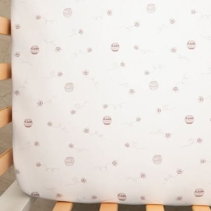 Fitted Cot Sheets 2pk - Cuddly Bear