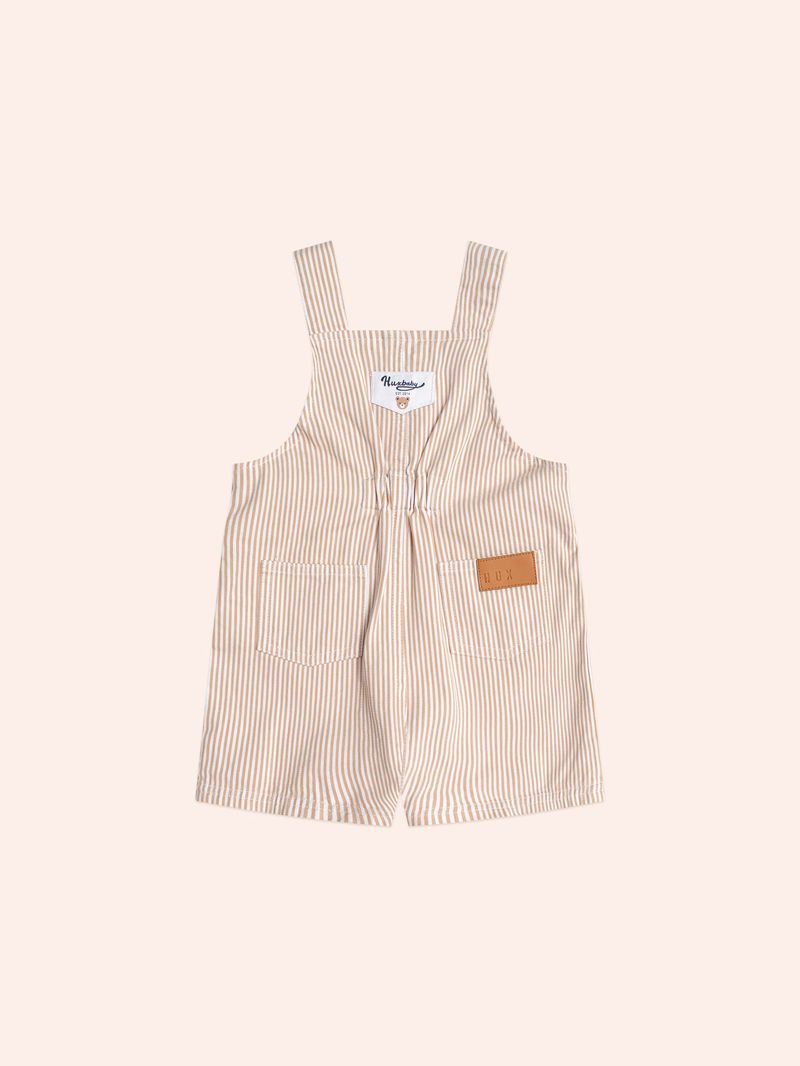 Sandbox Stripe Short Overalls