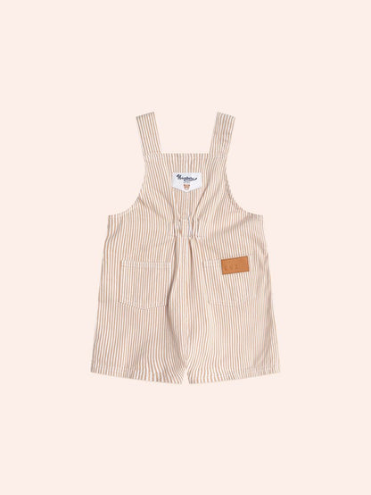 Sandbox Stripe Short Overalls