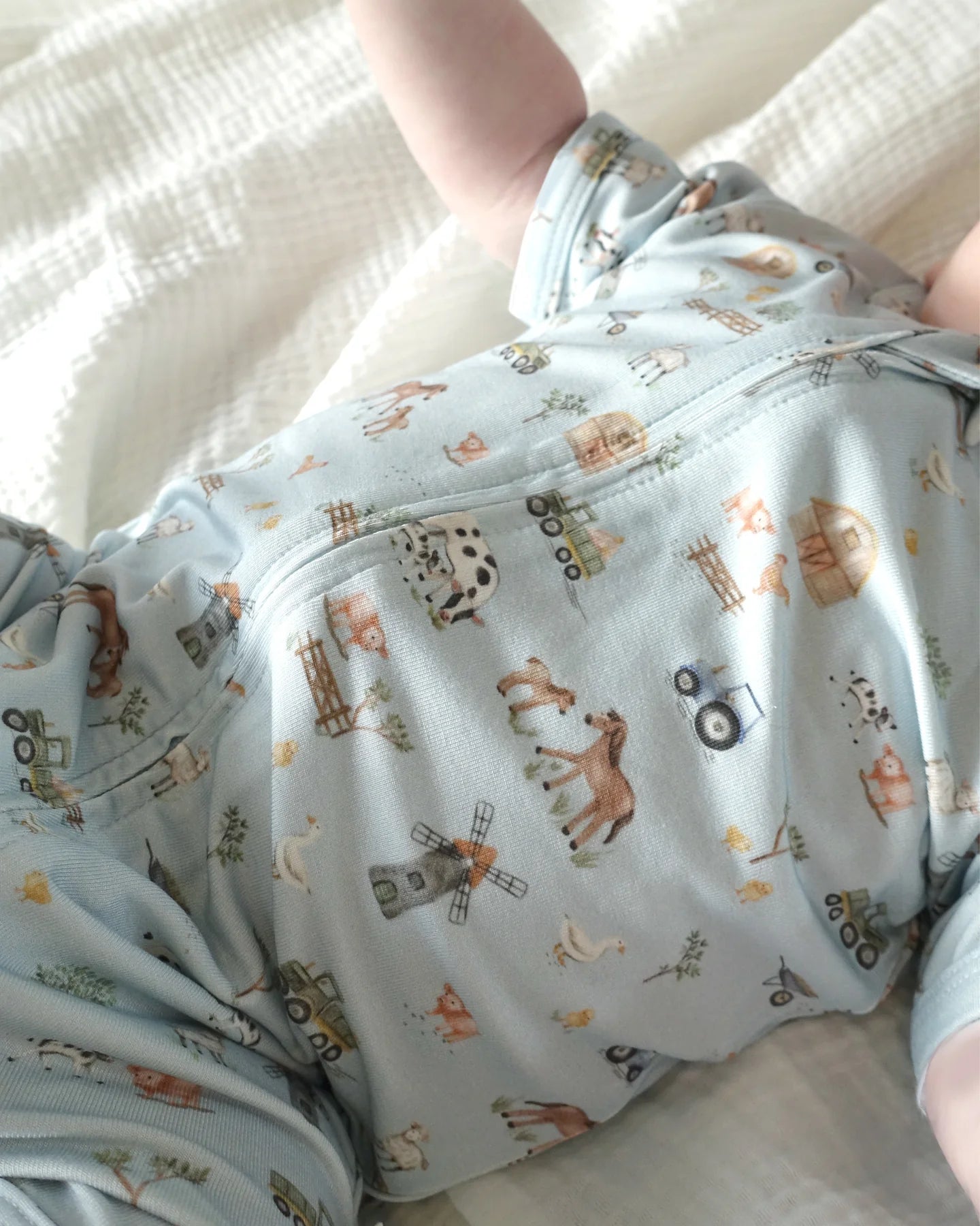 EcoCosy Romper - Farm