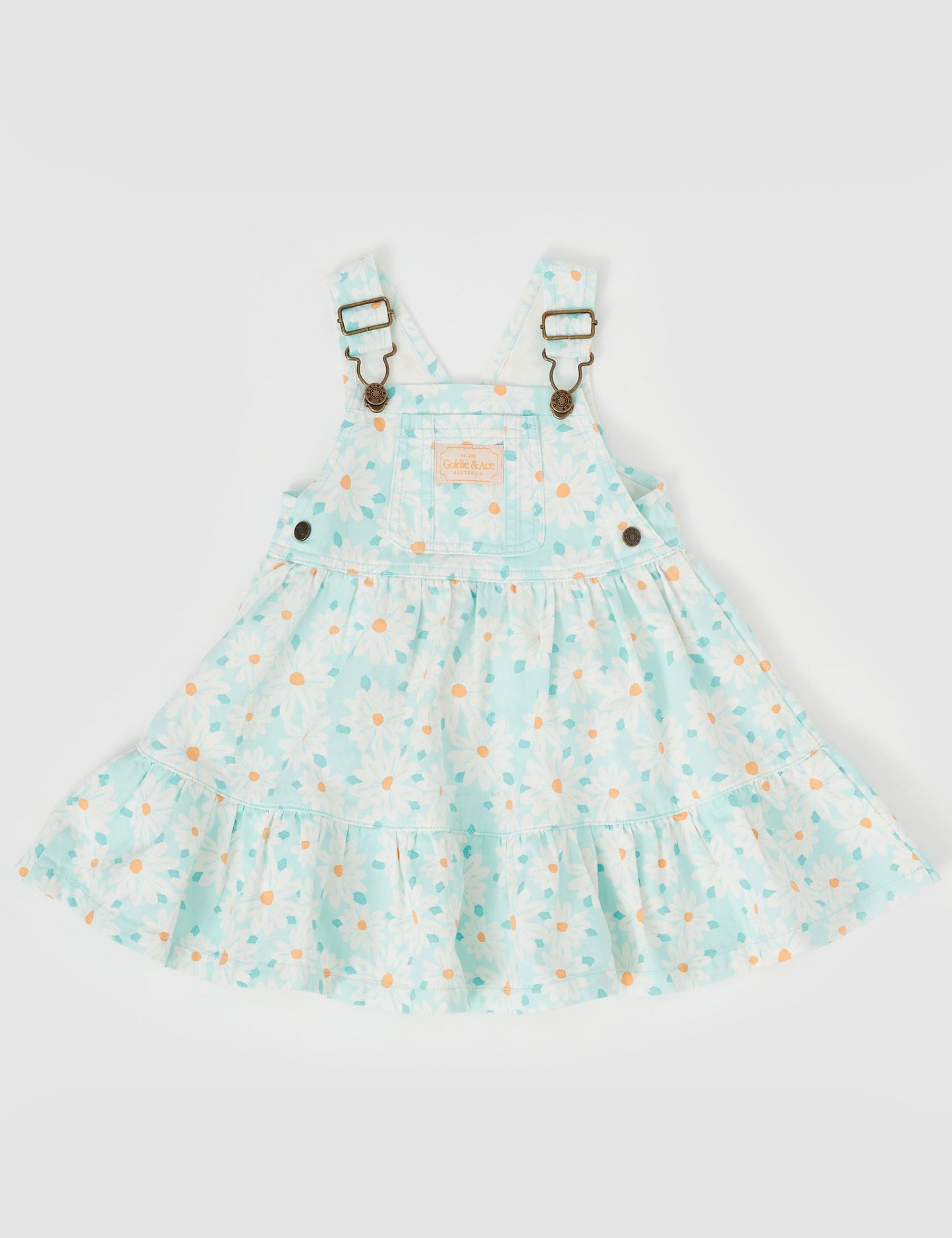 Tully Pinafore Dress - Daisy Delight