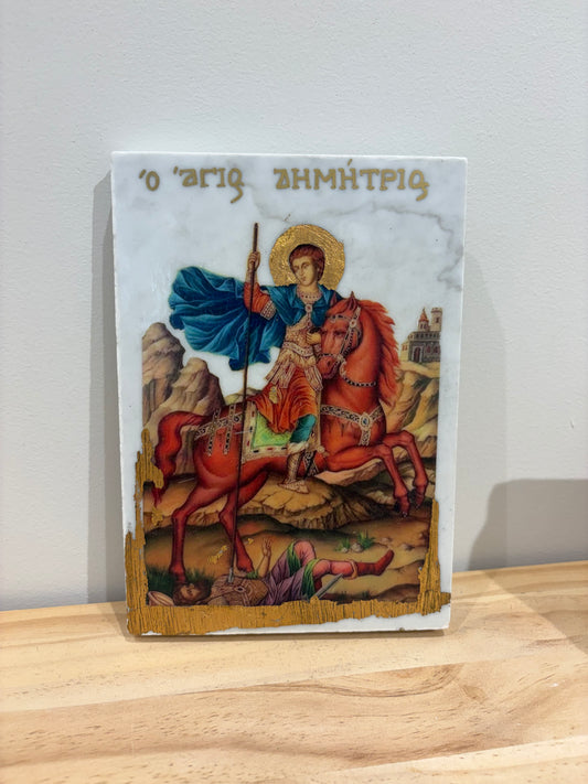 St. Dimitrios - White Marble