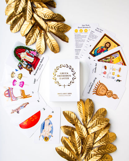 Greek Orthodox Easter 100 Flash Cards