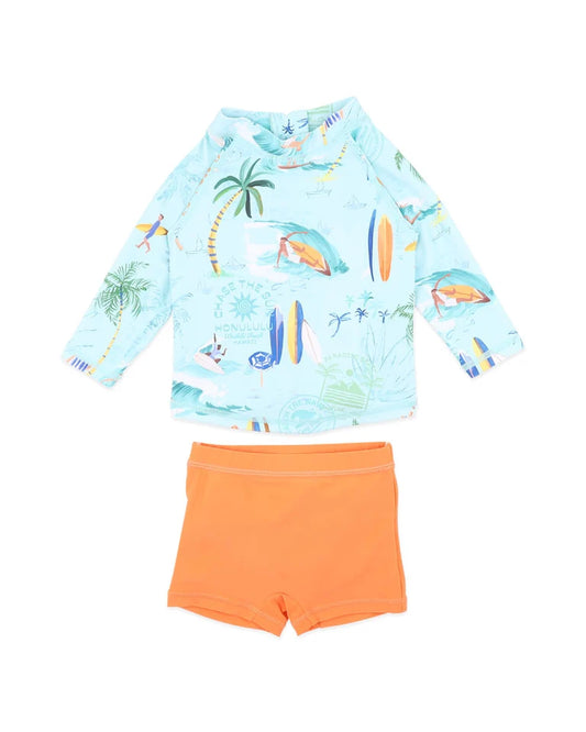 Bodhi Rashie & Trunk Set