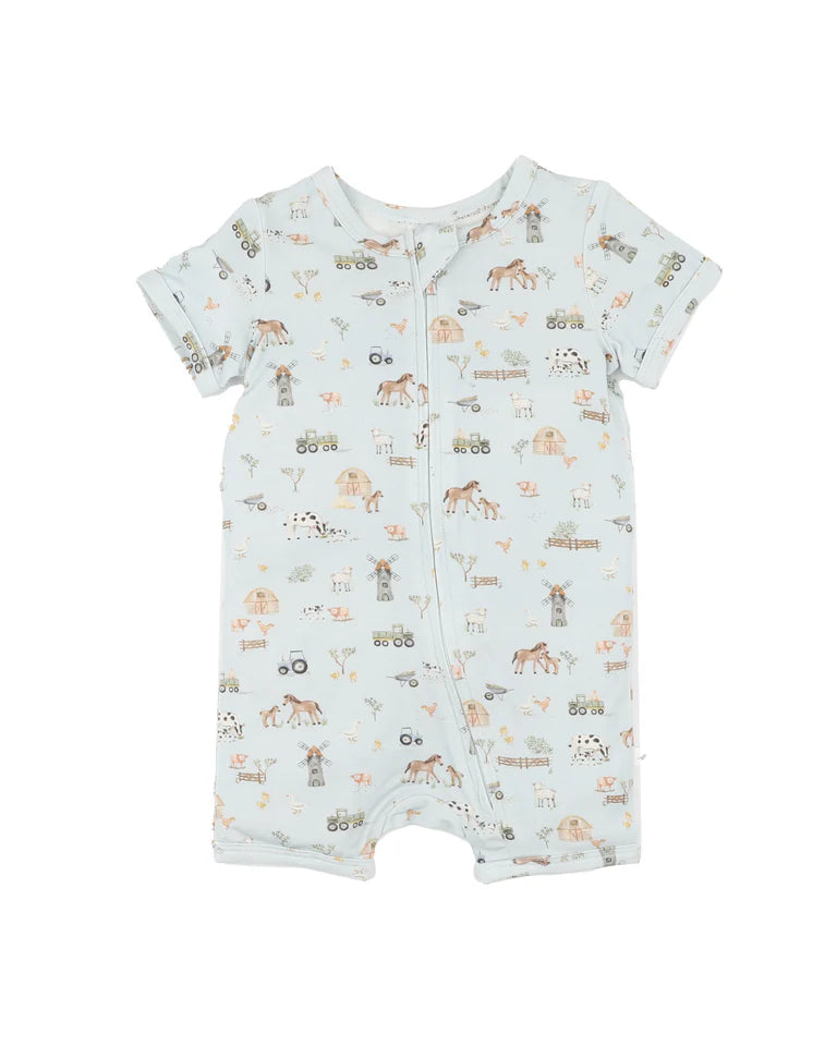 EcoCosy Romper - Farm