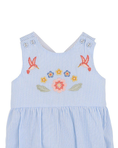 Songbird Stripe Embroidered Bodysuit