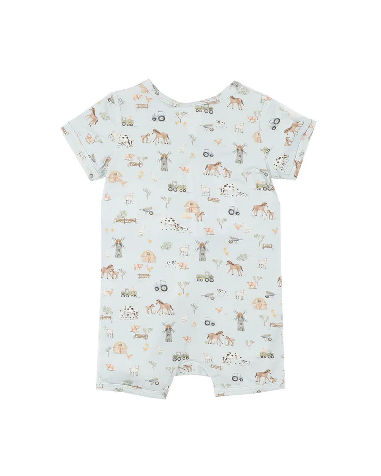 EcoCosy Romper - Farm