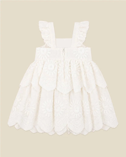 Tiered Broidery Dress 3Y-5Y