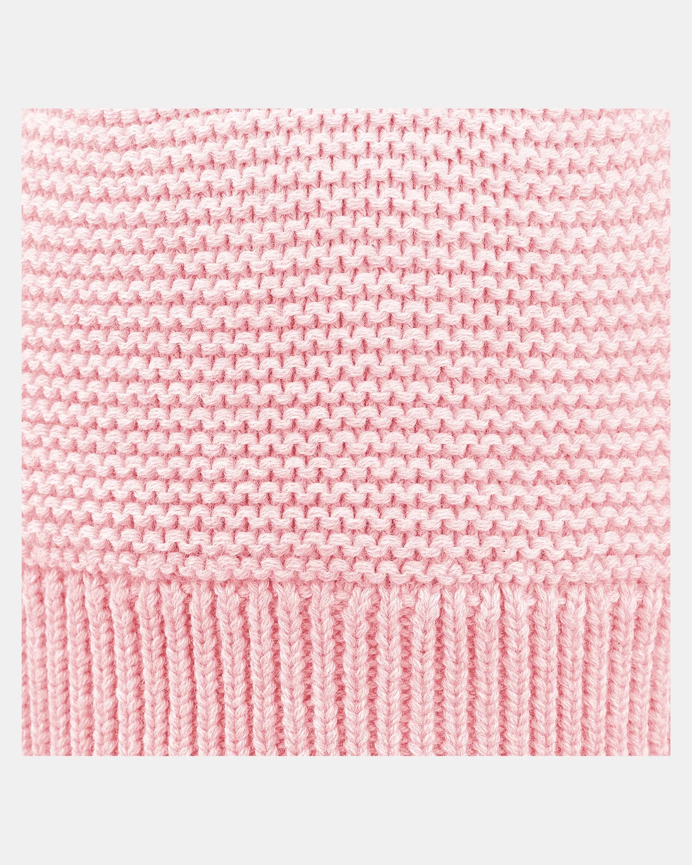 Organic Beanie Snowflake - Misty Rose