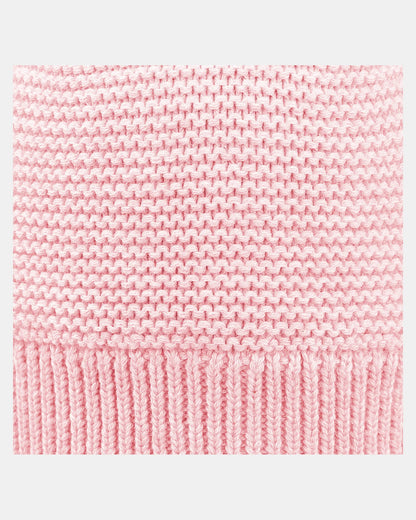 Organic Beanie Snowflake - Misty Rose