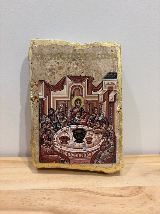 The Last Supper - A6 Travertine