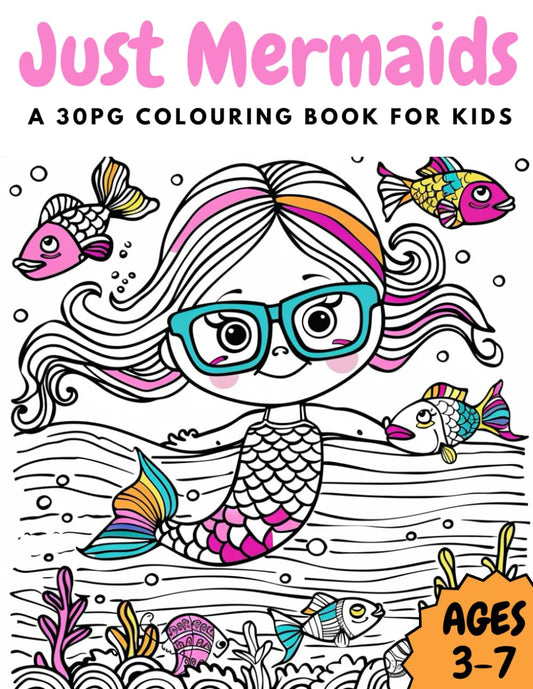 Just Mermaids Colouring Book