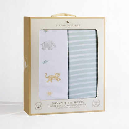 Fitted Cot Sheets 2pk - Roam & Roar