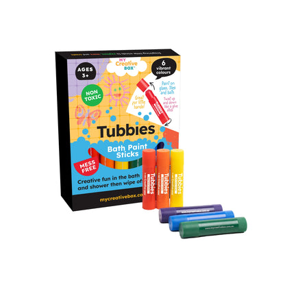 Tubbies Bath Paint Sticks - Set Of 6