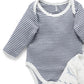 Long Sleeve Bodysuit 2pk - Nautical